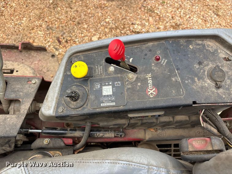 image for item ER3392 2011 eXmark X-Series Lazer Z ZTR lawn mower
