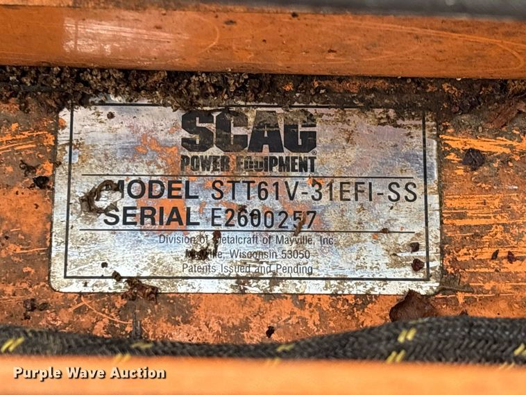 image for item ER3400 Scag Turf Tiger ZTR lawn mower
