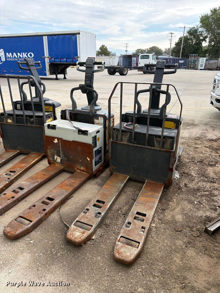 (2) Crown pallet jacks