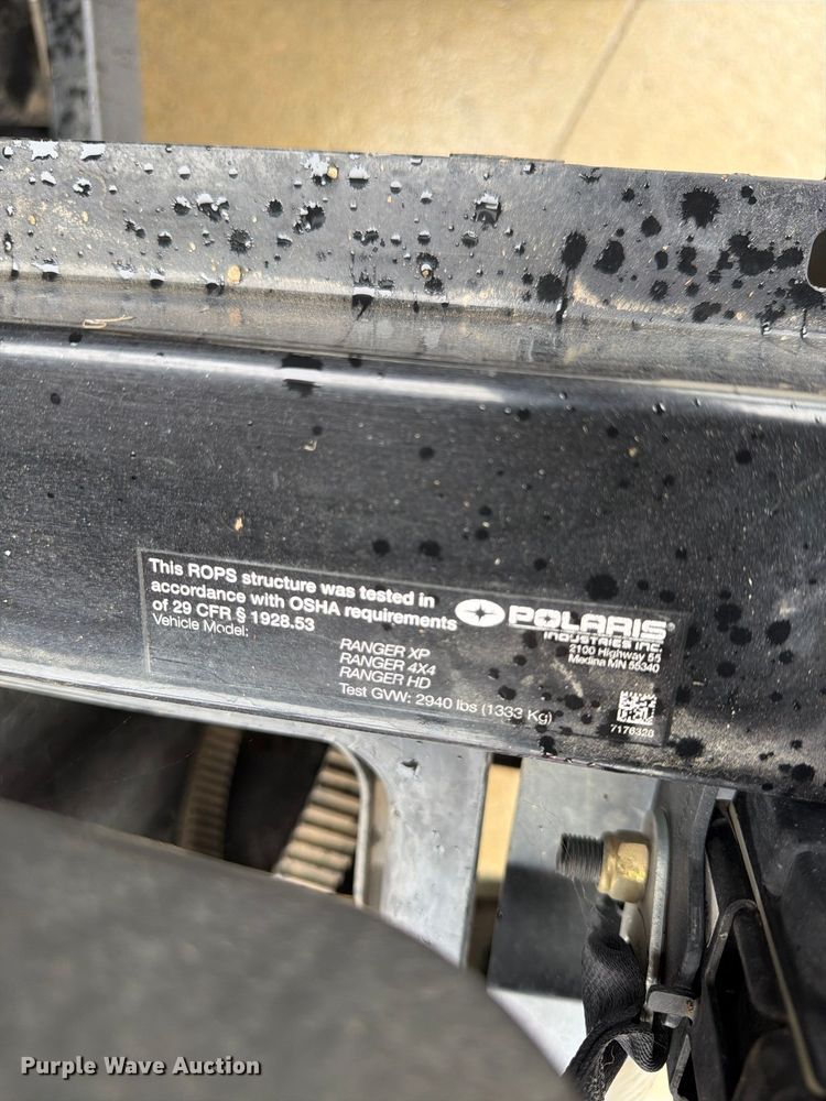 image for item ES1157 2012 Polaris Ranger 800XP utility vehicle
