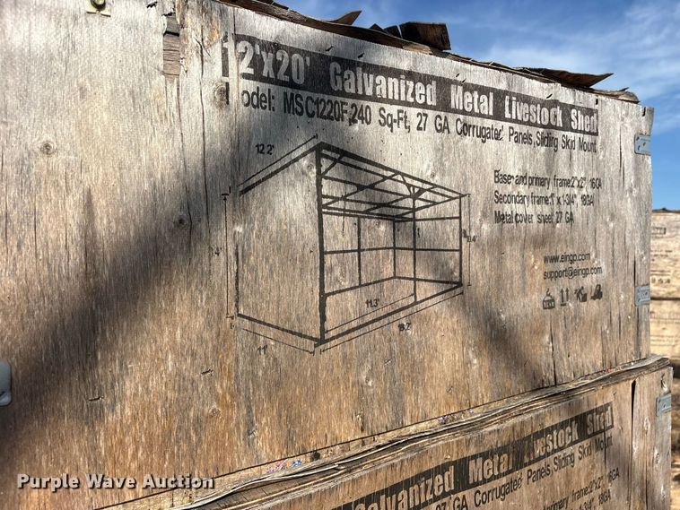 image for item ES8020 (4) 2024 Pioneer Valley MSC1220F livestock sheds