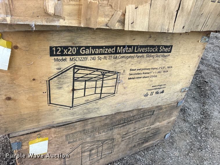 image for item ES8034 (4) 2024 Pioneer Valley MSC1220F livestock sheds
