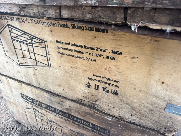 image for item ES8035 (4) 2024 Pioneer Valley MSC1220F livestock sheds