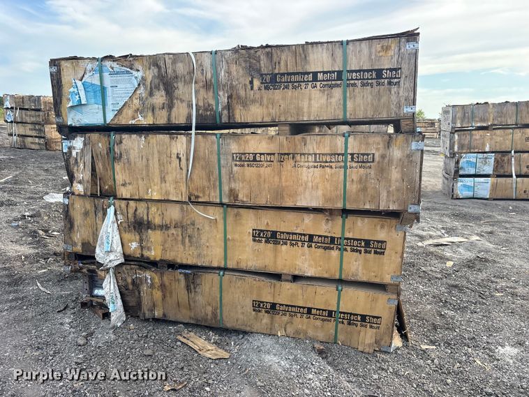 image for item ES8146 (4) 2024 Pioneer Valley MSC1220F livestock sheds