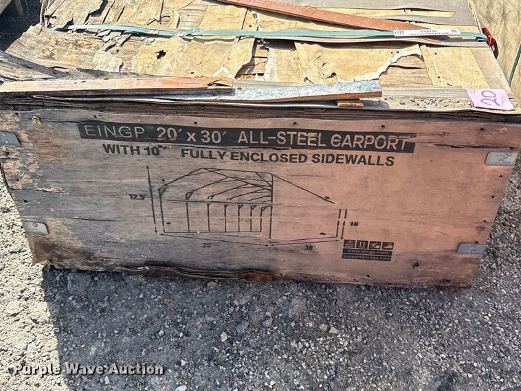 image for item ES8170 2024 Valley Pioneer MSC2030F carport