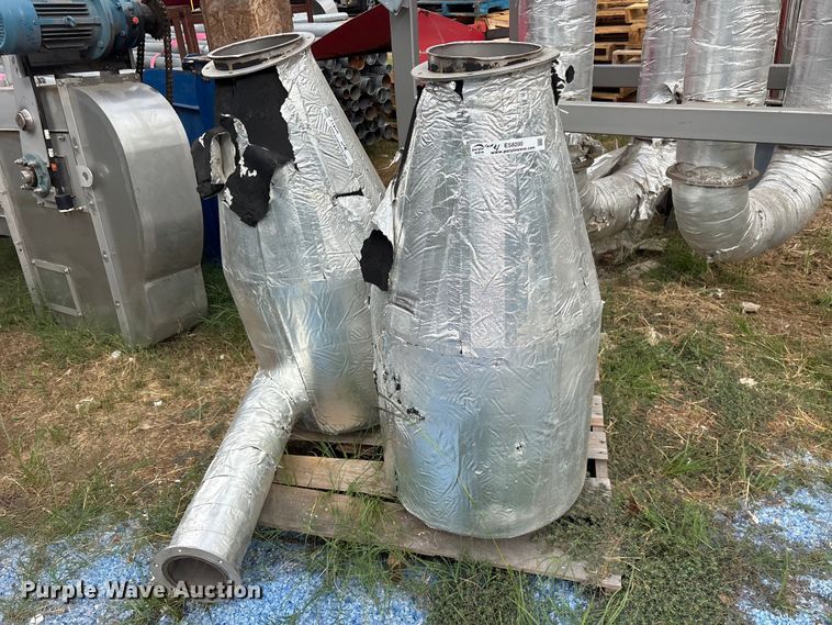 image for item ES8200 (4) stainless steel cyclones