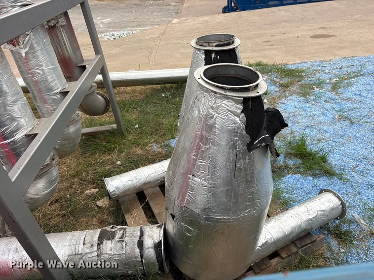 image for item ES8200 (4) stainless steel cyclones