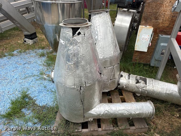 image for item ES8200 (4) stainless steel cyclones