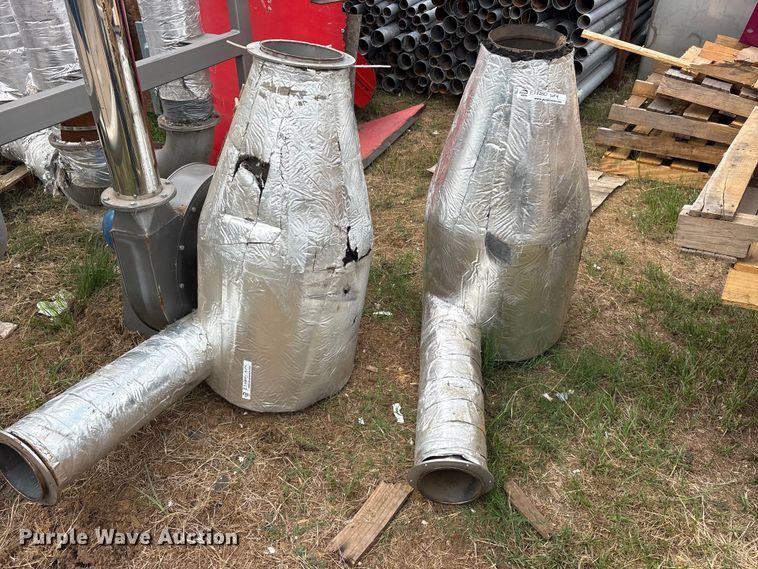 image for item ES8200 (4) stainless steel cyclones