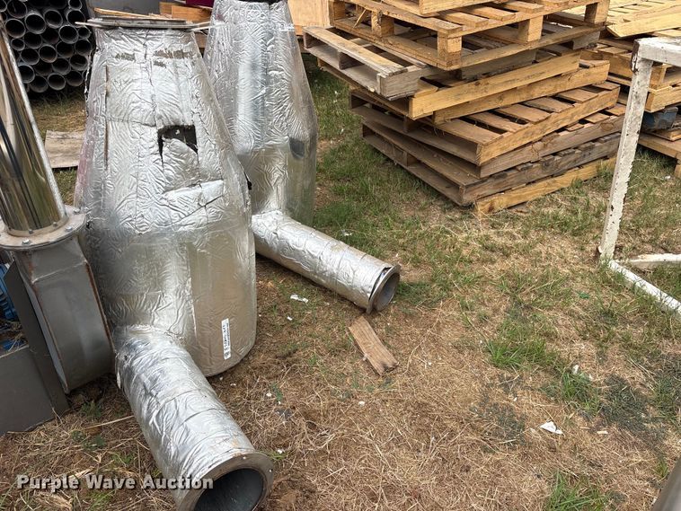 image for item ES8200 (4) stainless steel cyclones