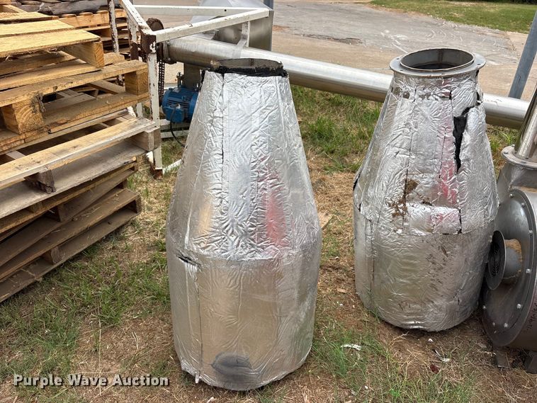 image for item ES8200 (4) stainless steel cyclones