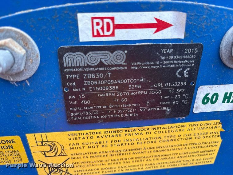 image for item ES8202 Moro blower