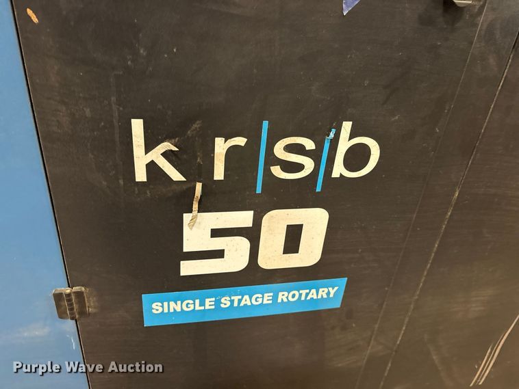 image for item ES8209 2018 Kaishan KRSB-50-125 air compressor