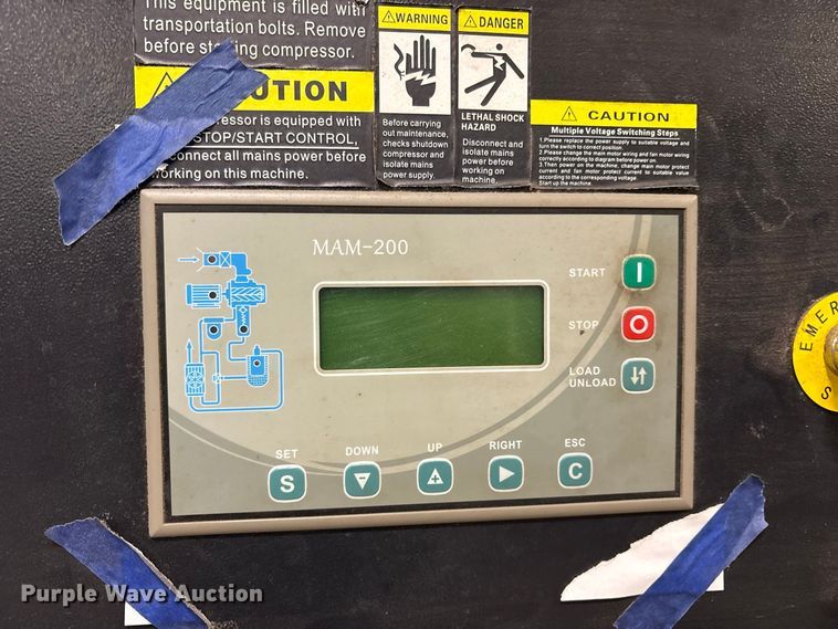 image for item ES8209 2018 Kaishan KRSB-50-125 air compressor