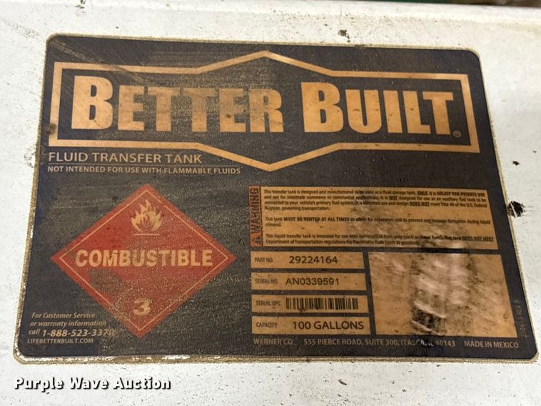 image for item ES8210 Better Built 29224164 fuel transfer tank