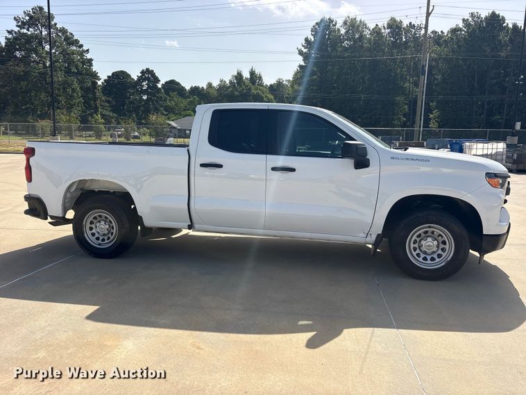 image for item ET0412 2023 Chevrolet Silverado 1500 Ext. Cab pickup truck