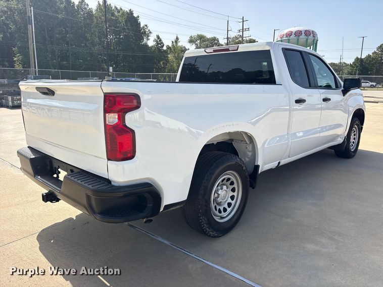 image for item ET0412 2023 Chevrolet Silverado 1500 Ext. Cab pickup truck