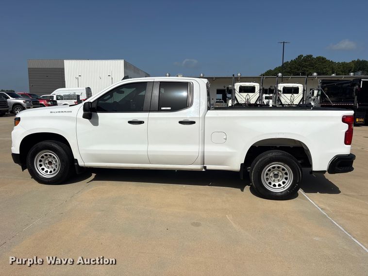 image for item ET0412 2023 Chevrolet Silverado 1500 Ext. Cab pickup truck