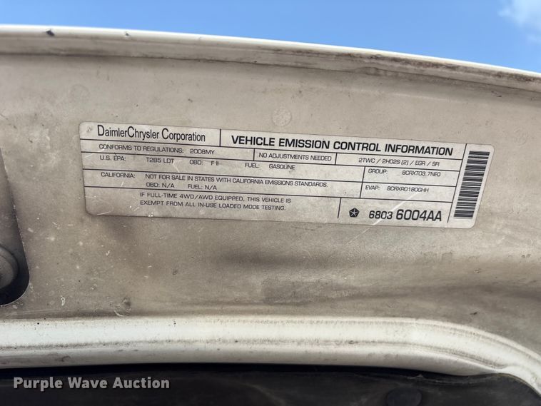 image for item EU0760 2008 Jeep Grand Cherokee SUV