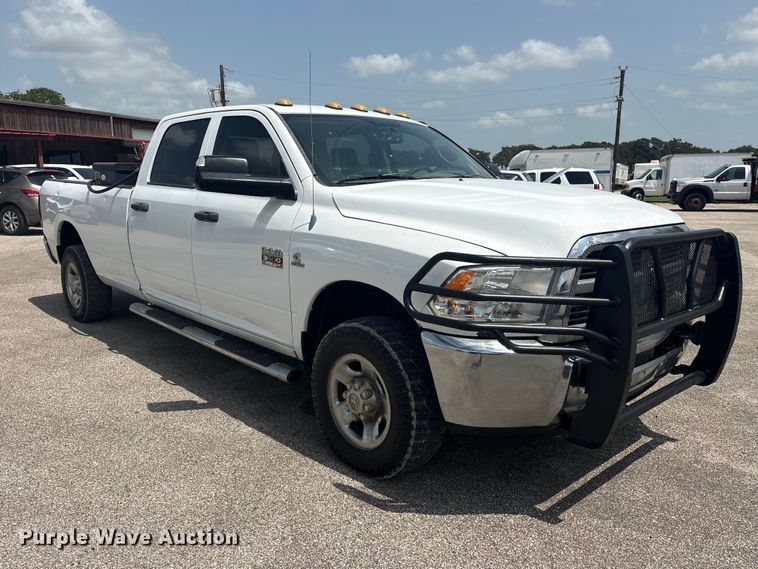 image for item EU0765 2012 Dodge Ram 3500 Crew Cab pickup truck