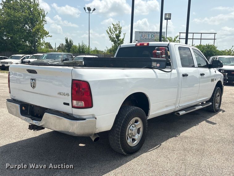 image for item EU0765 2012 Dodge Ram 3500 Crew Cab pickup truck