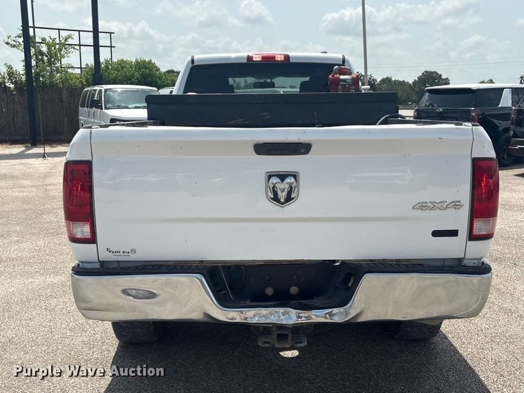 image for item EU0765 2012 Dodge Ram 3500 Crew Cab pickup truck