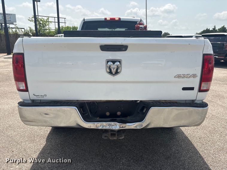 image for item EU0765 2012 Dodge Ram 3500 Crew Cab pickup truck