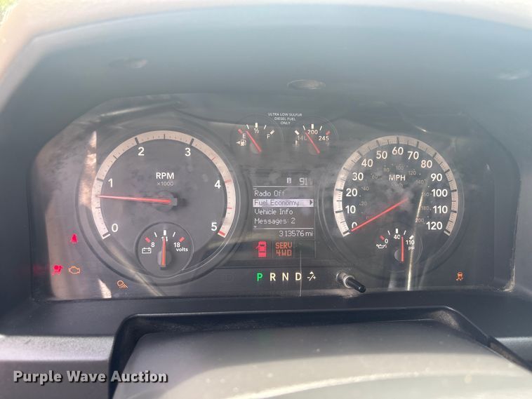 image for item EU0765 2012 Dodge Ram 3500 Crew Cab pickup truck