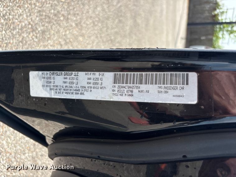image for item EU0766 2010 Dodge Charger 