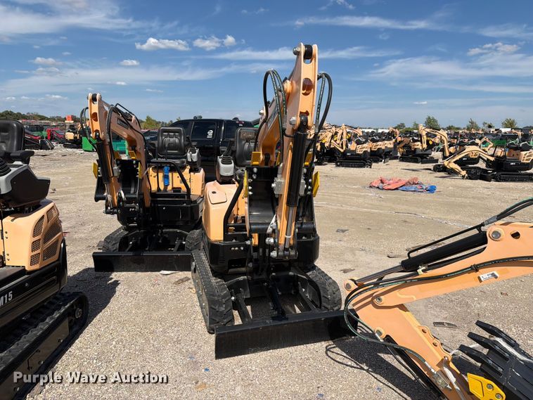 image for item EU1534 2024 Erie Industries EM15 mini excavator