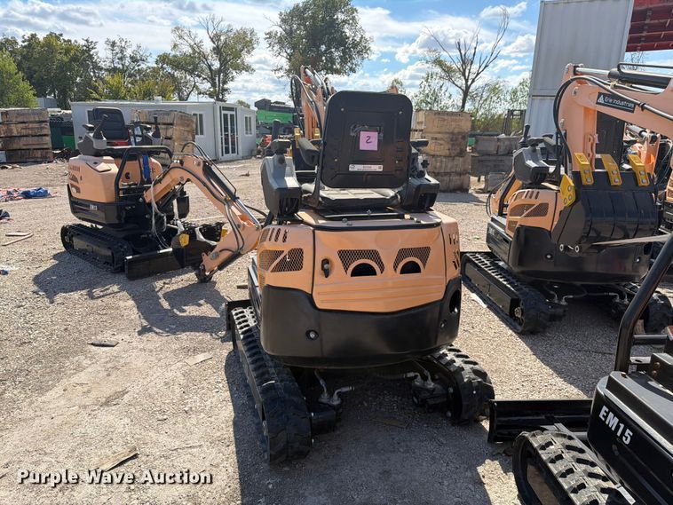 image for item EU1534 2024 Erie Industries EM15 mini excavator