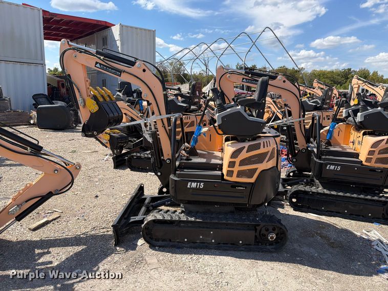 image for item EU1534 2024 Erie Industries EM15 mini excavator