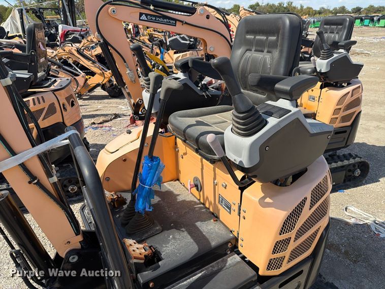 image for item EU1534 2024 Erie Industries EM15 mini excavator