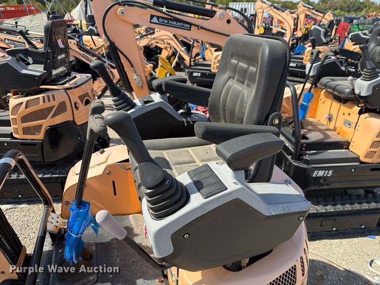 image for item EU1534 2024 Erie Industries EM15 mini excavator