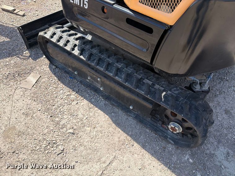 image for item EU1534 2024 Erie Industries EM15 mini excavator