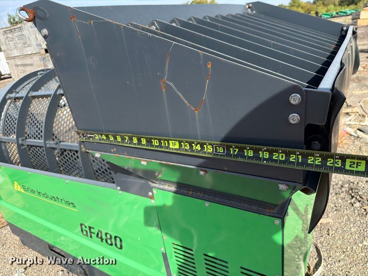image for item EU1535 (12) Erie Industries GF480 trommel screens