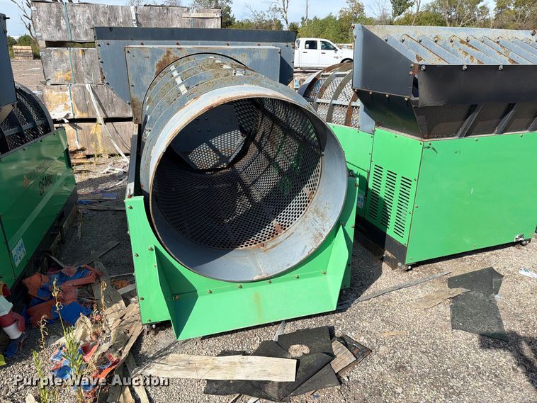 image for item EU1535 (12) Erie Industries GF480 trommel screens