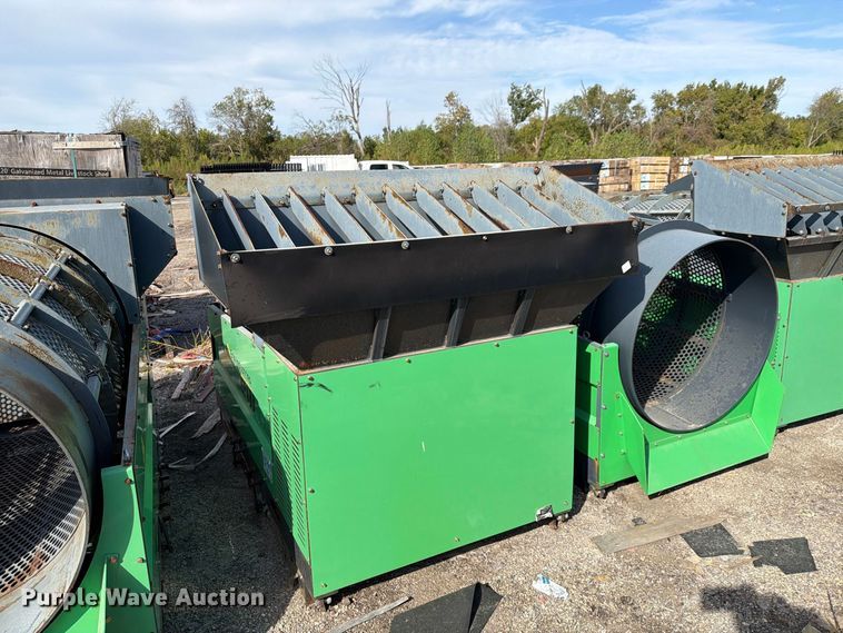 image for item EU1535 (12) Erie Industries GF480 trommel screens