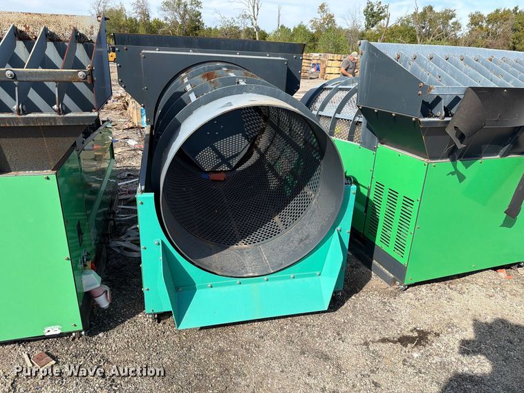 image for item EU1535 (12) Erie Industries GF480 trommel screens