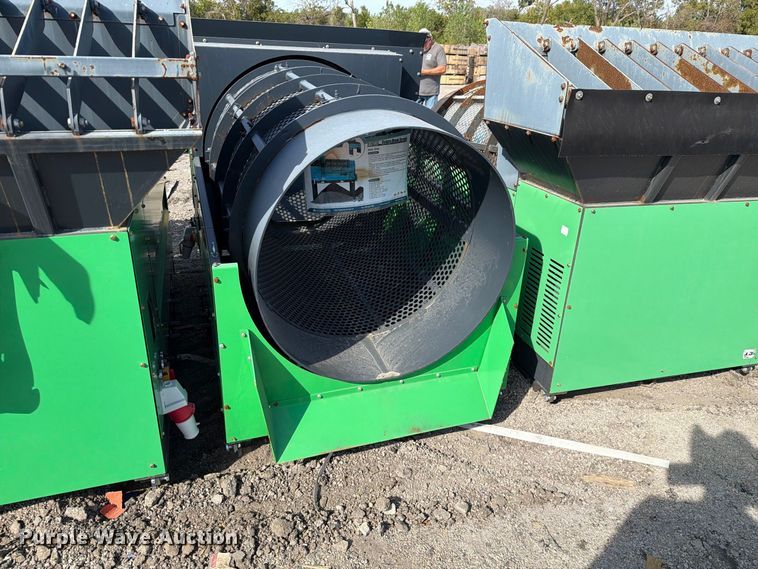 image for item EU1535 (12) Erie Industries GF480 trommel screens