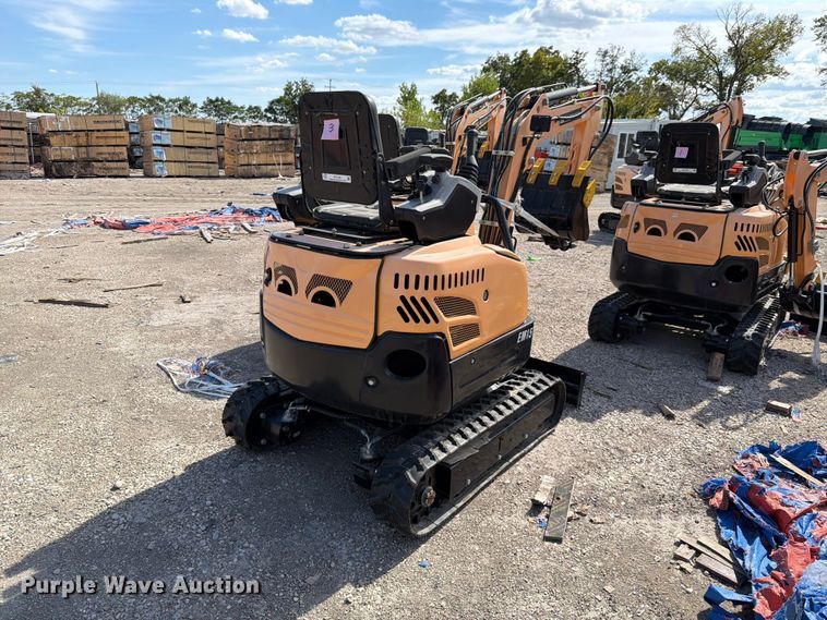 image for item EU1536 2024 Erie Industries EM15 mini excavator