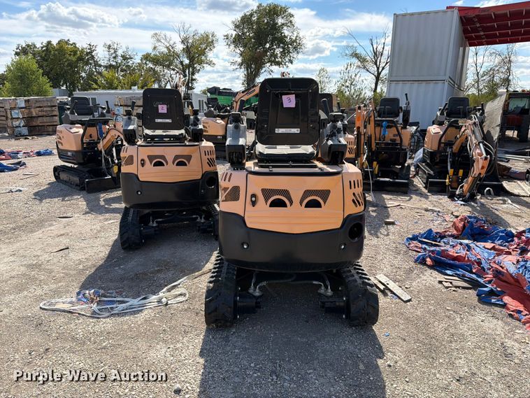 image for item EU1536 2024 Erie Industries EM15 mini excavator
