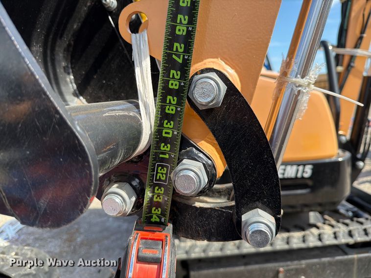 image for item EU1536 2024 Erie Industries EM15 mini excavator