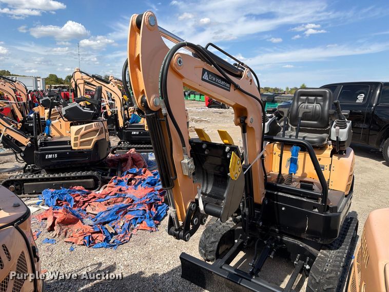 image for item EU1536 2024 Erie Industries EM15 mini excavator