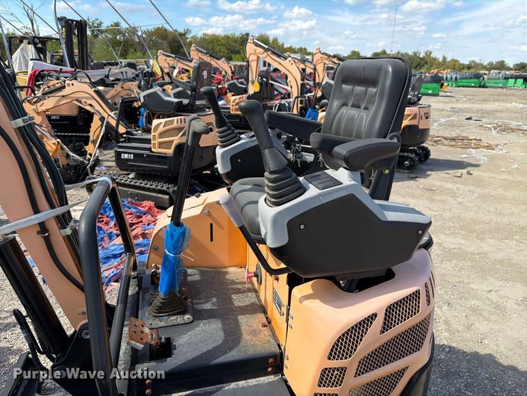 image for item EU1536 2024 Erie Industries EM15 mini excavator