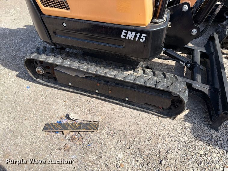 image for item EU1536 2024 Erie Industries EM15 mini excavator