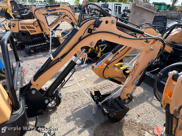 image for item EU1537 2024 Erie Industries EM15 mini excavator