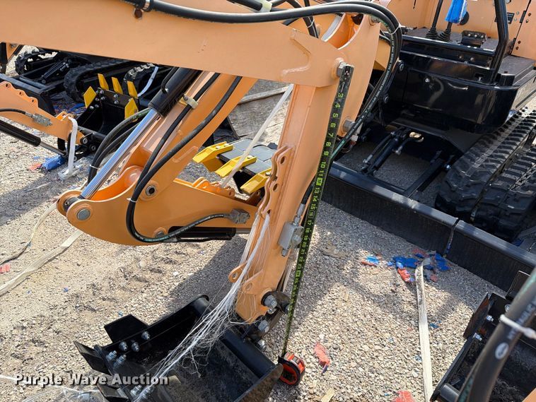 image for item EU1537 2024 Erie Industries EM15 mini excavator