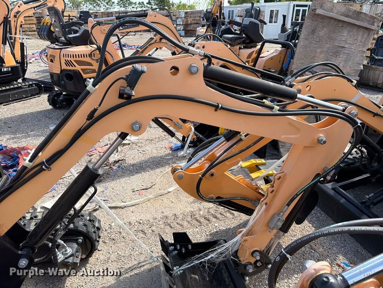 image for item EU1537 2024 Erie Industries EM15 mini excavator