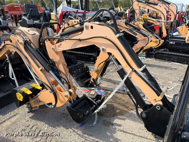 image for item EU1537 2024 Erie Industries EM15 mini excavator